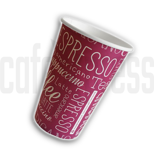 9oz ROSA Paper Vending Cups x 1000 (73mm Rim)